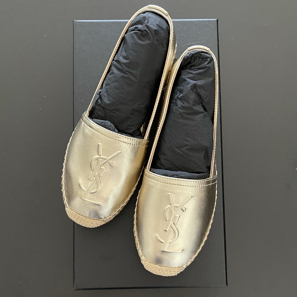💕Saint Laurent Logo Espadrille💕